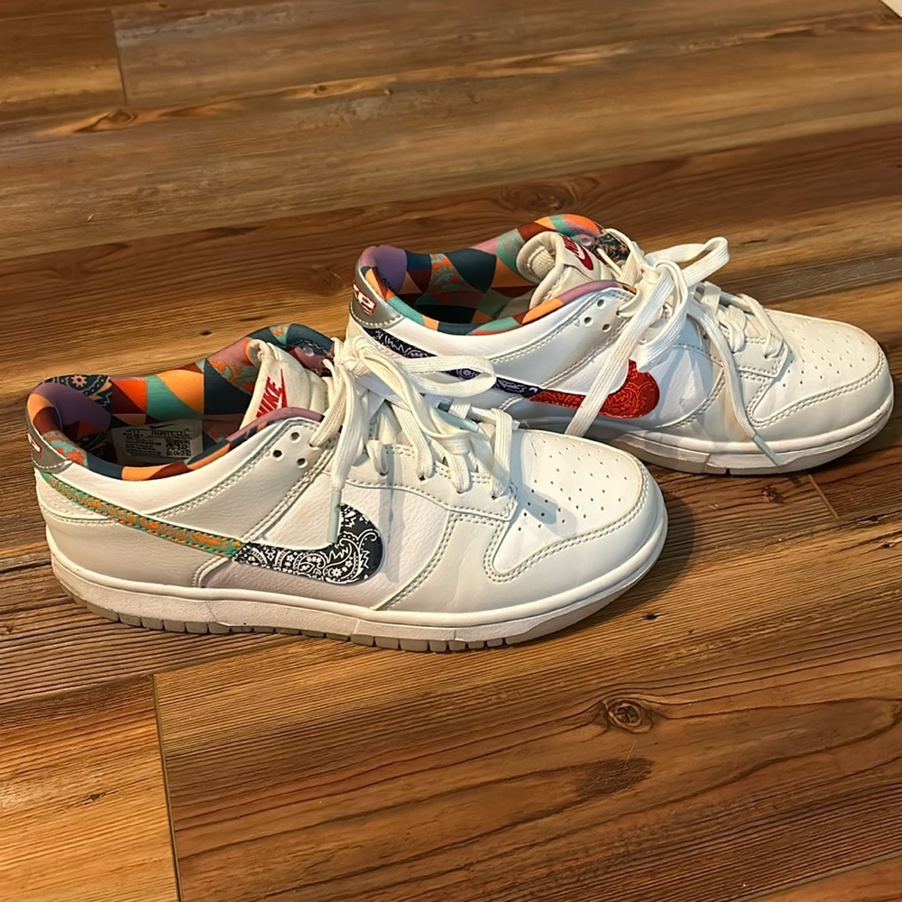 Nike dunk low - 6Y, multi color paisley